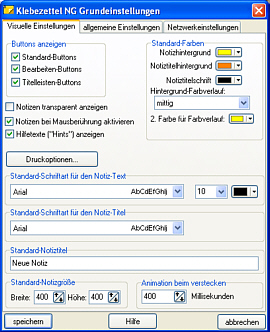 Klebezettel Screenshot 3