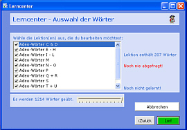 Noctua_Vokabeltrainer Screenshot 3